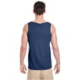 thumbnail image 2 of The Gildan Adult Heavy Cotton 53 oz Tank Top Top - NAVY - S, 2 of 2