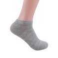 thumbnail image 3 of K-Swiss Women's Flat Knit Solid Low-Cut Socks, Size 9-11, 10-Pack, 3 of 9