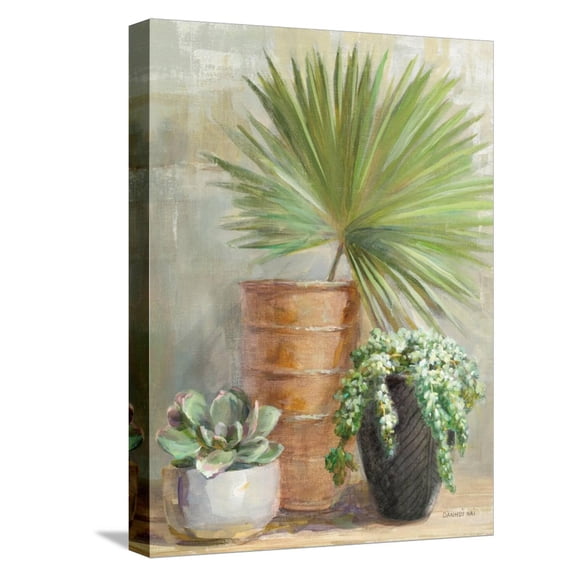Art.com Indoor Garden II Stretched Canvas Print Wall Art by Danhui Nai, 12" x 16"