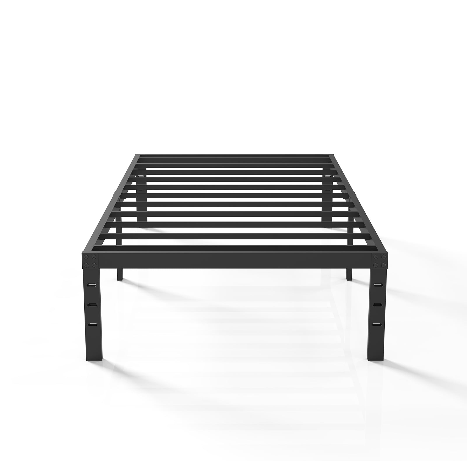 MAXYOYO Twin Size Metal Bed Frame, 14 Inch (H) No Box Spring Needed