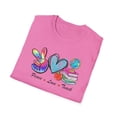 thumbnail image 2 of Peace Love Teach T-shirt, Teacher Appreciation Gift, Teachers Shirt, 2 of 2