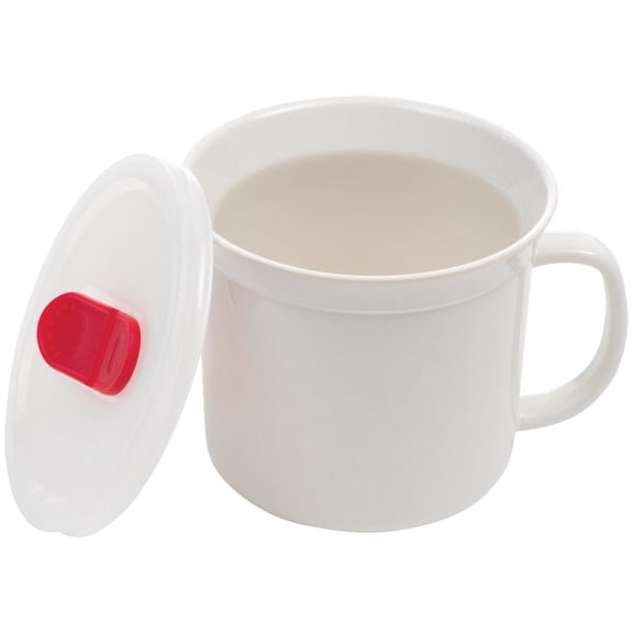 GoodCook Vented Stoneware Soup Mug - Ceramic, Microwave Safe - 1 Pack, 20 oz
