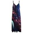 thumbnail image 3 of Galaxy Star Outer Space Fine Art Sleeveless Dress Summer Dress Woman 2025, 3 of 6