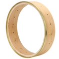 thumbnail image 4 of Gupbes 11in Maple Banjo Rim Luthier Maker Tool Banjo Parts Musical Instrument Accessories,Banjo Parts, 4 of 8