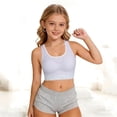 thumbnail image 5 of Training Bra for Girls, First Bra Wirefree Comfortable for Tweens, Soft Stretchy Breathable Sports Bra, Seamless Lightweight for Everyday Wear, Yoga, Running, 5 of 5