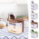 thumbnail image 1 of Ganfancp Tarro Sellado Nuevo Grano de Cocina y Varios Tarro de Grano a Prueba de Insectos Tarro Sellado Transparente Caja de Conservación de Frescos Varios Grano Rebajas Flash Deals 1*Cereal Jar, 1 of 3