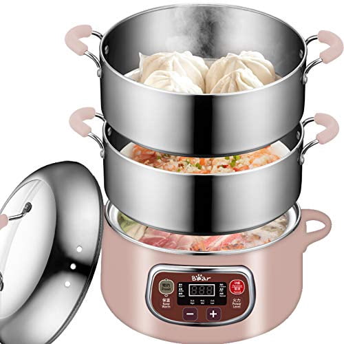large electric vegetable steamer
