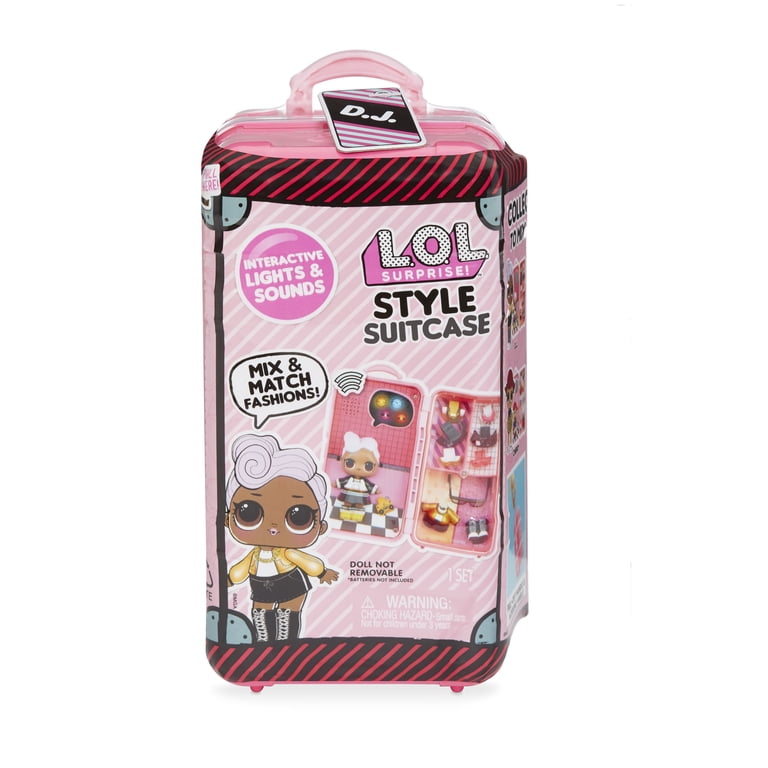 LOL Surprise Style Suitcase D.J. Interactive Surprise, Great Gift