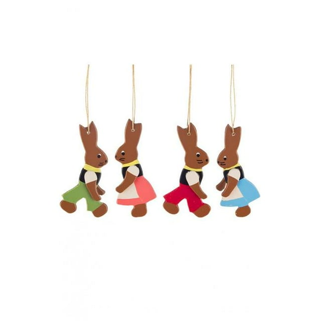 Alexander Taron 224-006 Ornement de Pâques Dregeno - Ensemble Rabbits