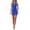 Blue, variant on Momihoom Women's Halter Neck Bodycon Mini Dress, Sleeveless Form-Fitting Party Dress
