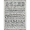thumbnail image 2 of SAFAVIEH Abstract Alastar Geometric Wool Area Rug, Ivory/Black, 8' x 10', 2 of 10