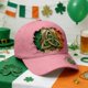 thumbnail image 5 of Gorra de béisbol para el Día de San Patricio | Gorra irlandesa para hombre y mujer | Diseño deportivo ajustable de perfil bajo | Bordado de trébol | Unisex (sirve para la mayoría de los adultos), 5 of 5