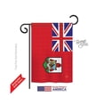 thumbnail image 1 of Breeze Decor 58265 Drapeau de Jardin Impression Recto-Verso Bermuda - 13 x 18,5 Po, 1 of 1