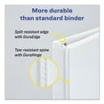 thumbnail image 4 of Durable View Binder With Durahinge And Slant Rings, 3 Rings, 1" Capacity, 11 X 8.5, White, 4/pack | Bundle of 2 Packs, 4 of 5