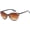C2 Brown Leopard, variant on Cat Eye Sunglasses Female Vintage Retro Leopard Frame Sun Glasses Women