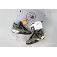 thumbnail image 3 of Size 11.5 - Undefeated x A i r-Jor-dan 4 Retro 2025 Green, 3 of 6