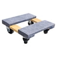 thumbnail interactive-video image 1 of Vestil Fiber Wood Dolly - 18x24 Inches, 800 Lb Capacity | Heavy-Duty Moving Dolly With Swivel Casters For Appliances & Furniture 1 of 10