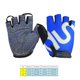 thumbnail image 2 of Naiovety BOODUN Fshion Guantes de ciclismo Gel Bicicleta Carreras Deporte Carretera Montaña Medio dedo Transpirable Fitness Mitten Guantes de ciclismo Ciclismo Azul M Naiovety HW4060-04, 2 of 5