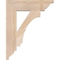thumbnail image 3 of Ekena Millwork 3 1/2"W x 16"D x 20"H Imperial Traditional Smooth Bracket, Douglas Fir, 3 of 4