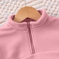 thumbnail image 3 of Erwazi Baby Jogger Outfit Set Toddler Boys Girls Half Zip Sweatshirts and Pants Kids Clothing Sets 6T, 3 of 7