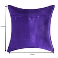 thumbnail image 3 of Stylo Culture Ethnic Bohemian Brocade Purple And Gold Throw Pillow Covers 16x16 Jacquard Weave Banarsi Boho Pillow Covers Dancing Peacock Floral 40x40 cm Decorative Cushion Covers (Set Of 5), 3 of 4