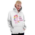 thumbnail image 5 of Need More Coffee Groggy Unicorn Hoodie Sweatshirt Women Brisco Brands S, 5 of 7