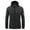 Black, variant on Mens Sun Protection Jacket Ultra Light Thin Breathable Cycling Jacket Full Zip Hoodie Jacket Outdoor Fishing Hiking Outwear Black