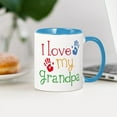 thumbnail image 3 of CafePress - I Love Grandpa Mugs - 11 oz Ceramic Mug - Novelty Coffee Tea Cup, 3 of 4