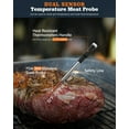 YAOAWE Wireless Smart Meat Thermometer Probe, Bluetooth Meat