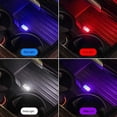 thumbnail image 2 of Luces LED ambientales para coche, juego de 5 luces USB, decoración interior (5 colores), 2 of 4
