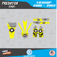 thumbnail image 4 of Kalair GFX Graphics Kit for Yamaha YZ450F (2010-2013) Predator Series, 4 of 5
