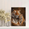 thumbnail image 2 of Tiger Mother and Cub Canvas Wall Art 15.75x11.81 Inches, 2 of 8