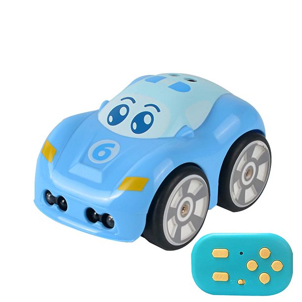Dibujos animados Mini Magic Controlado a mano Inalámbrico Rc Car con 4 modos 2.4ghz Control remoto Seguimiento Sensor de gestos de inducción Siguiendo la línea negra Juguete para niños