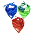 thumbnail image 1 of Bandanas para Perros BFF Set de 3 Piezas Talla Mediana Azul, 1 of 5