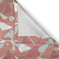 thumbnail image 4 of Ambesonne Blue and Coral Window Valance, Poppy Blossoms Art, 54" X 18", Pale Blue Coral, 4 of 5