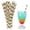D009- Style I, variant on Paper Straws, Pink Straws Disposable, 7.75 in, Pink Party decorations, Wedding Supplies, Paper Straws for Crafts, 100 Pc, Backyard Gatherings, Drink Access