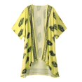 thumbnail image 5 of Womens Beach Cover up Swimsuit Kimono with Bohemian Floral Print Kimono Cardigans Loose Casual Resort Wear Outfits Pool Cover ups, 5 of 5