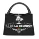 thumbnail image 4 of Bolsas de almuerzo personalizadas de la Isla Reunión 974, lonchera térmica aislante para hombres y mujeres, para viajes de oficina, 4 of 5