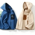 thumbnail image 4 of Jacket for Boys Zipper Long Sleeve Thick Warm Outerwear Hooded 4-5 Years Jacket Girls, 4 of 4