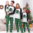 thumbnail image 2 of Pijama familiar a juego con gorro de Navidad, Conjunto de pijama verde, Feliz Navidad, 2022, 2 of 3