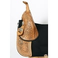 thumbnail image 5 of 16 In HILASON Western Horse Treeless Trail Barrel American Leather Saddle | for Horses, 5 of 7