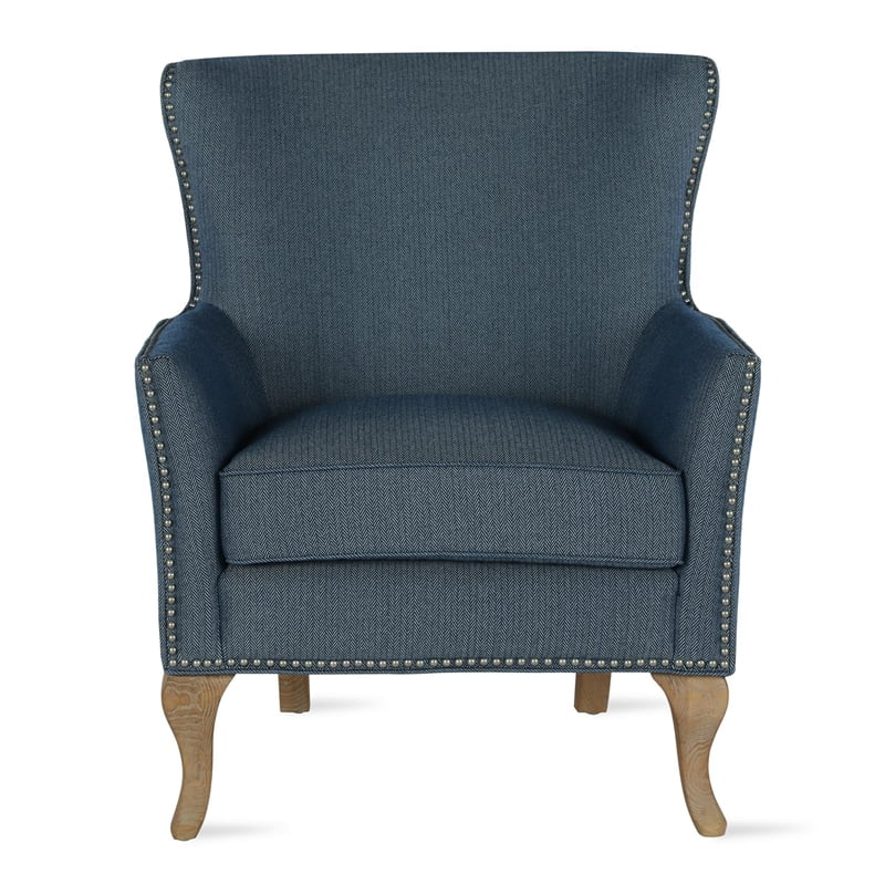 Dorel Living Reva Accent Chair Blue DA7903-BL