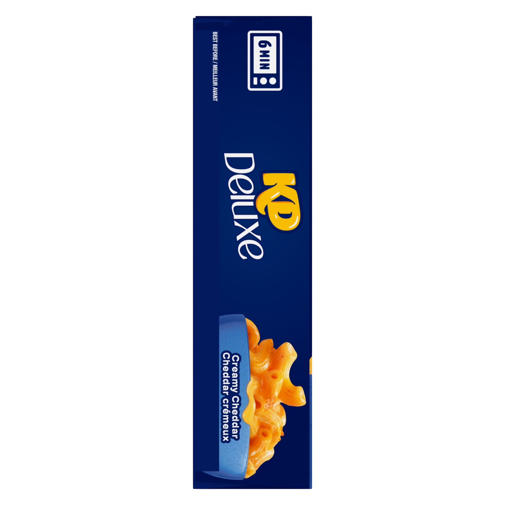 Macaroni Et Fromage Au Cheddar Crémeux Surgelé Kd Deluxe, Boîte 340 g