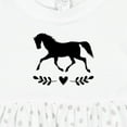 thumbnail image 4 of Inktastic Horse for Girls Girls Baby Dress, 4 of 5