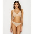 thumbnail image 3 of Hanro BEIGE Cotton Sensation Full Busted Soft Cup Bra, US 38, 3 of 4