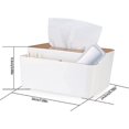 thumbnail image 2 of White Drawer Rectangular Office Towel Dispenser 14.5*18*9.3cm, 2 of 5
