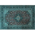 thumbnail image 1 of Ahgly Company Indoor Rectangle Persian Light Blue Traditional Area Rugs, 5' x 8', 1 of 4