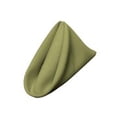 thumbnail image 2 of LA Linen 10-Pack Cloth Napkins, Washable Reusable Polyester Poplin Table Napkins, 18 by 18-Inch, Sage Dark, 2 of 3