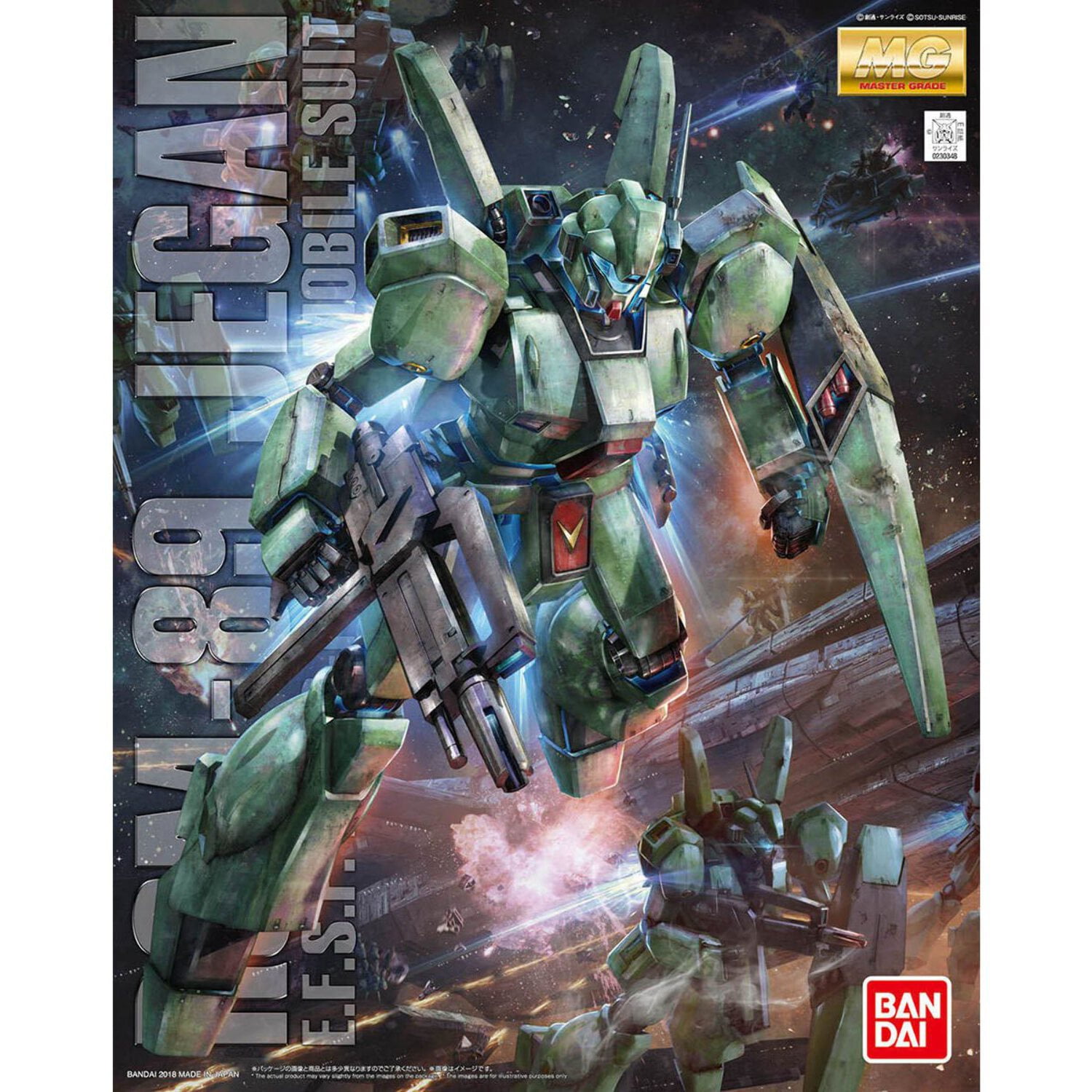 Gundam Char's Counterattack Jegan MG 1:100 Model Kit