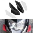 thumbnail image 5 of Ailes Aérodynamiques pour Moto Spoiler Wing Accessoire de Modification Universel Noir, 5 of 5